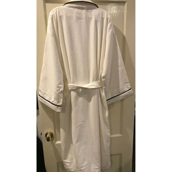 FRETTE Shawl Collar (Velvety Soft) Velour Robe - Picture 4 of 7